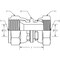 World Wide Fittings Female JIC Swivel to Female British Standard Pipe Parallel Straight Adapter 7023X04X04 - alternate 2